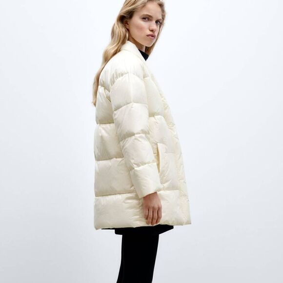 ZARA Minimalistic Padded Jacket New Medium - Picture 6 of 11